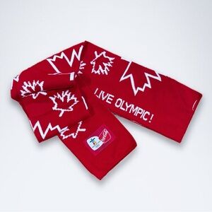 Hudson’s Bay x Coca-Cola Vancouver 2010 Team Canada Olympics Scarf
